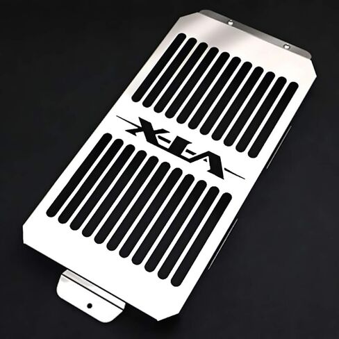 Motorcycle Radiator Cover Guard Grill Grille Shrouds Cooler Protector Compatible With Honda VTX1800 VTX 1800 C F N R S T (Bright Silver) (VTX) in Saudi Arabia