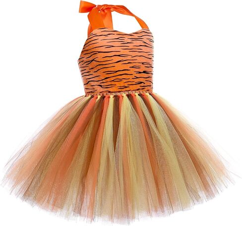 IMEKIS Toddler Kids Girls Jungle Safari Animals Costume Party Dress up with Ears Headband Tail Set for Halloween Photo Shoot in Saudi Arabia