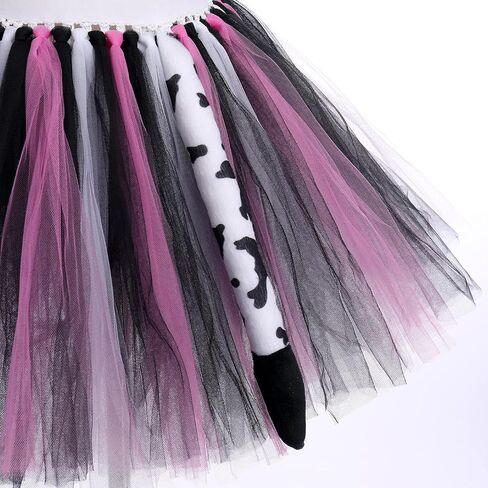 IMEKIS Toddler Kids Girls Jungle Safari Animals Costume Party Dress up with Ears Headband Tail Set for Halloween Photo Shoot in Kuwait