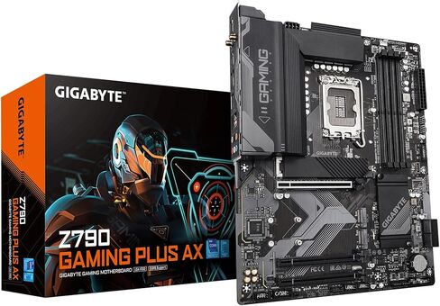 GIGABYTE Z790 D AC LGA 1700 Intel Z790 ATX Motherboard with DDR5, Triple M.2, PCIe 5.0, USB 3.2 Gen2X2 Type-C, 2.5GbE LAN, PCIe EZ-Latch, Multi-Key in Saudi Arabia