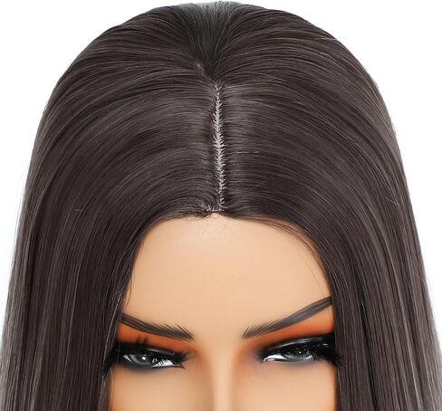 X-TRESS Long Straight Wig Golden Wig For Women Cosplay Halloween Wigs Synthetic Wig Include Wig Cap (MALIBU) in Saudi Arabia
