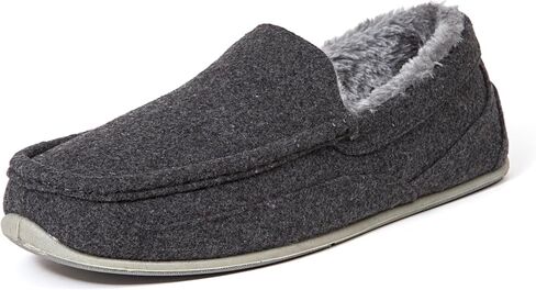 Deerstags Men's Nordic Slipper, Dark Green/Black, 7 Wide in Kuwait