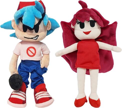 Leobbyli Friday Nigh Funki Plush 2 Pcs Merch-Cute Plush Toys for Children-9.9 Inch (Boyfriend&Girlfriend) in Saudi Arabia
