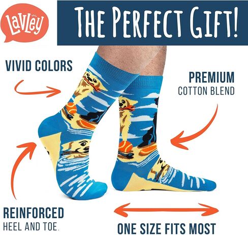 لافلي - جوارب مبتكرة بعبارة If You Can Read This Bring Me - جوارب رسمية مرحة للرجال والنساء, One Size in Kuwait