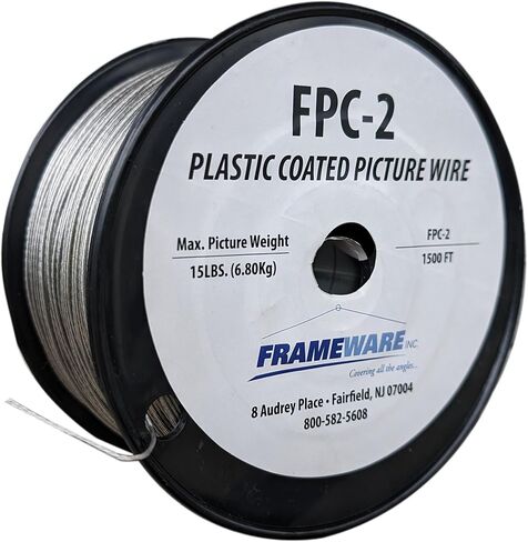 Vinyl-Coated Stainless Steel Picture Framing Wire, 3 | 20lbs. | 1125ft. in Saudi Arabia