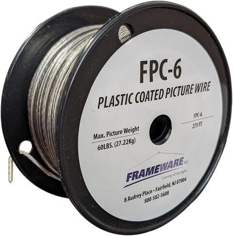 Vinyl-Coated Stainless Steel Picture Framing Wire, 3 | 20lbs. | 1125ft. in Saudi Arabia