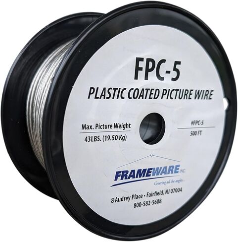 Vinyl-Coated Stainless Steel Picture Framing Wire, 3 | 20lbs. | 1125ft. in Saudi Arabia
