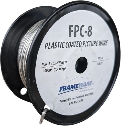 Vinyl-Coated Stainless Steel Picture Framing Wire, 3 | 20lbs. | 1125ft. in Saudi Arabia
