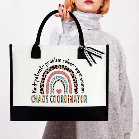 Pastor's Wife Appreciation Gifts, 2 Pcs Pastor Wife Tote Bag, Gift for Pastor's Wife, Thank You Christmas Birthday Gifts for Pastor's Wife, Christian Minister's Wife Tote Makeup Bag Set in Saudi Arabia