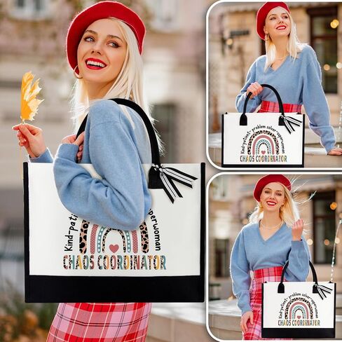 Pastor's Wife Appreciation Gifts, 2 Pcs Pastor Wife Tote Bag, Gift for Pastor's Wife, Thank You Christmas Birthday Gifts for Pastor's Wife, Christian Minister's Wife Tote Makeup Bag Set in Saudi Arabia