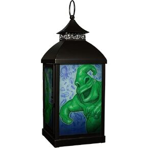 Spirit Halloween The Nightmare Before Christmas Oogie Boogie Lantern | Officially Licensed | NBC Décor | Lighting