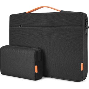 KIZUNA Laptop Sleeve Case 17 Inch Computer Carrying Bag for LG Gram 17/Dell G7/17.3" Lenovo Legion 5/5i/IdeaPad L340/HP Gaming Pavilion 17/ Envy Laptop 17/17.3" HP ProBook 470,Black