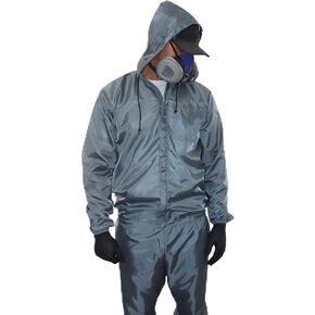 LiME LiNE 2 Piece paint Suit Hoodie (BIG (XXL)) Grey