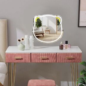 Cat Mirror Neon Sign Neon Wall Art Sign for Wall Decor LED Neon Mirror Light Sign for Girls Room Bedroom Wedding Birthday Party