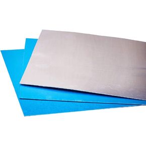 PH PandaHall 20pcs Thin Aluminum Sheets 5mm Metal Sheet Aluminum Sheet Plate Flat Stock 3.9x3.9 Inch Unplated Aluminium Plate Material for Engraving Jewelry Making Hand Stamping Embossing Etching