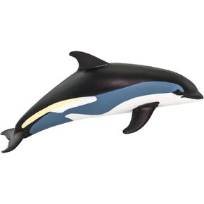 Safari Ltd. Atlantic White-Sided Dolphin Figurine - Detailed 4.75" Plastic Model Figure - Fun Educational Ocean Play Toy for Boys, Girls & Kids Ages 3+