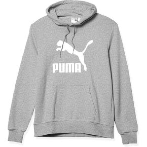 سترة بغطاء رأس للرجال CLASSICS من PUMA, أسود