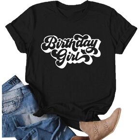 Birthday Shirts for Women Cute Birthday Squad Shirts Mama Shirts Birthday Gifts for Women