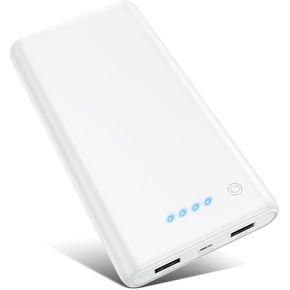 Portable Charger Power Bank 25800mAh Huge Capacity External Battery Pack,Dual Output High Speed Charging Power bank with 4 LED Indicator Compatible With iPhone 15/14/13/12/8,Samsung Android Phone etc