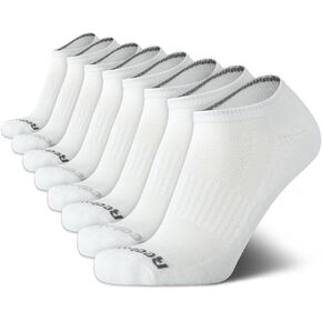Reebok Men's Low Cut Socks - 8 Pack Stretch Performance Basic No Show Socks - Flat Athletic Socks for Men (Shoe Size 6-12.5) in Saudi Arabia