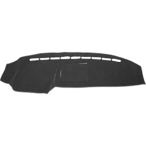 X AUTOHAUX Car Dashboard Cover Gray Polyester Non-Slip Mat Protector Carpet Sun Proof for Ford F150 2009 2010 2011 2012 2013 2014