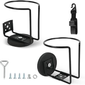 Magnetic Cup Holder, Magnetic Drink Holder for Tractor Mower Truck School Bus Refrigerator Treadmill, Magnet Cup Holder for Bottle Drink on Metal Surface