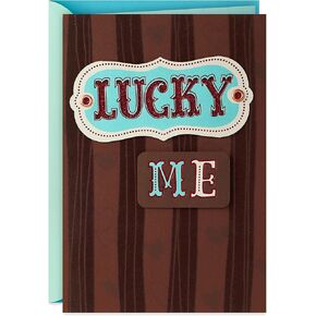 Hallmark Anniversary Card for Husband, Wife, Boyfriend, Girlfriend (Love You All the Time)