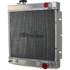 3 Row Core Aluminum Radiator for 1960-1966 Ford Mustang 260 289 Falcon Ranchero, Mercury Comet, 2.4 2.8 3.3 3.6 4.3 4.7 7.0 L6 V8 Engine