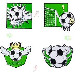 Funny Frog Enamel Pin, Funny Football Sports, Cute Enamel Brooch, Cool Backpack Pin, Cartoon Lapel Pin, Suitable For Gift Giving, Party, Daily Decoration Of Clothes, Bags And Hats