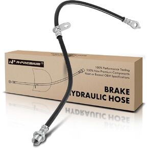 A-Premium Front Driver Brake Hydraulic Hose Compatible with Select Toyota and Pontiac Models - Corolla 2009-2019, Matrix 2009-2014, Vibe 2009-2010 - Replace# 90947A2076