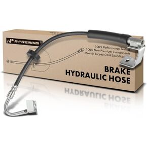A-Premium Front Driver Brake Hydraulic Hose Compatible with Select Ford, Lincoln and Mercury Models - Crown Victoria/Town Car/Grand Marquis 2003-2011, Marauder 2003-2004, 4.6L - Replace# 3W1Z2078BA