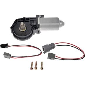 Dorman 742-253 Power Window Motor Compatible with Select Ford / Lincoln / Mercury Models, Silver and black
