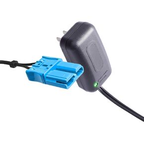 12 Volt Battery Charger for Kid Trax Child Ride On Car, 12V Charger with Large Blue Plug for Dodge Ram 3500 Dodge Police Car Dodge Viper Mecerdes ML63 CAT Bulldozer