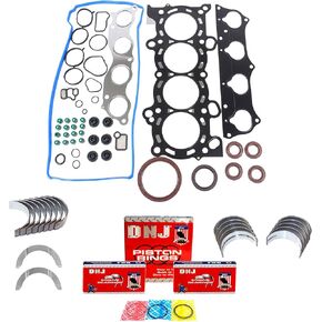 DNJ RRK227 Re-Ring Kit for 2002-2006 Honda CR-V 2.4L L4 16V DOHC 2354cc