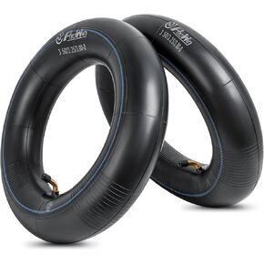 2 PCS 3.50/3.00-8 Replacement Inner Tubes with TR87 Bent Valve Stem Compatible with Wheelbarrows, Mowers, Hand Trucks and More 3.50-8, 3.00-8 Tire Tubes