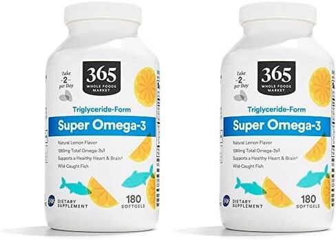 Whole Foods Market, Super Omega 3, 180 Count in Saudi Arabia