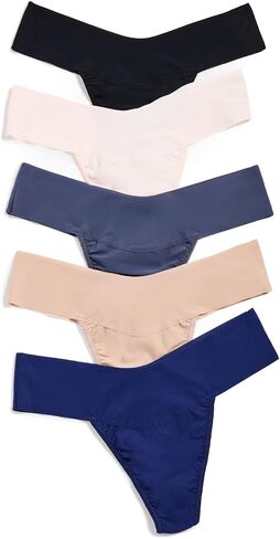 hanky panky Women's Breathe Natural Thong 5 Pack in Saudi Arabia