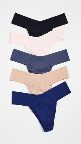 hanky panky Women's Breathe Natural Thong 5 Pack in Saudi Arabia