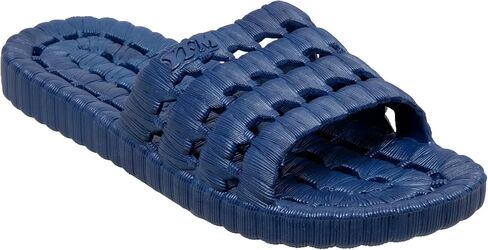 TECS Mens Quick Drying Lightweight Water Shoe with Open Toe, Rubber Sole with Drainage Hole Water Shoe for Beach, Showers, House Slipper, Dorms, Outdoor and Versatile Use in Kuwait