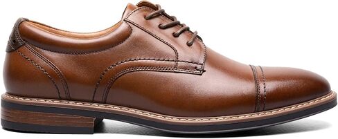 Nunn Bush Men's Centro Flex Cap Toe Oxford Dress Casual Leather Comfortable Lace Up in Saudi Arabia