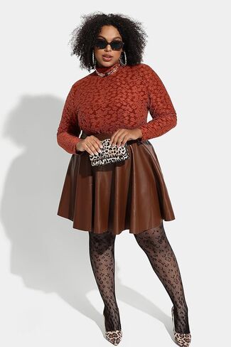 RITERA Plus Size Tops for Women Long Sleeve V/Mock Neck Shirts Casual Tunics Blouses Fall Winter XL-5XL in Kuwait