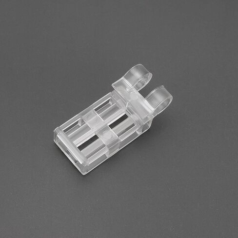 Create idea 8 Sets Venetian Blind Valance Clips Blind Safety Clips Compatible with Hillarys 35mm 50mm Venetian Blind Valance Clips Pelmet in Saudi Arabia