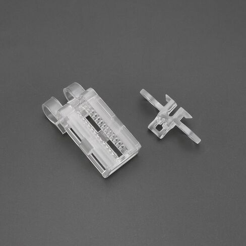 Create idea 8 Sets Venetian Blind Valance Clips Blind Safety Clips Compatible with Hillarys 35mm 50mm Venetian Blind Valance Clips Pelmet in Saudi Arabia
