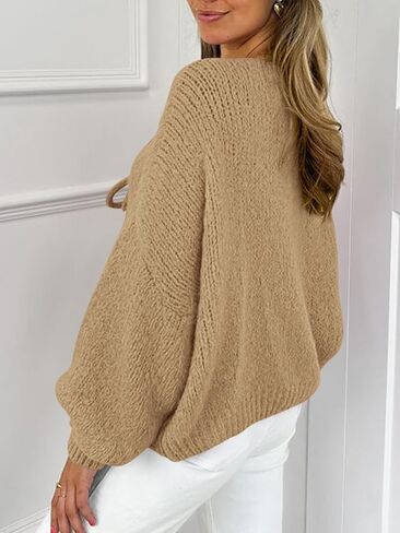 MASCOMODA 2024 Bow Tie Front Cardigan Sweaters for Women Fall Winter Oversized Long Sleeve Open Front Chunky Sweater Coats in Saudi Arabia