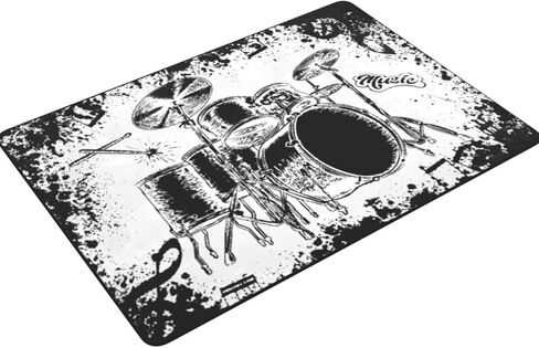 Three Floating Sharks Area Rug Throw Rugs for Living Room Bedroom Apartment Dorm Home Decor Non-Slip Floor Mat Carpet Kitchen Mats 5'3''x4', Blue in Kuwait