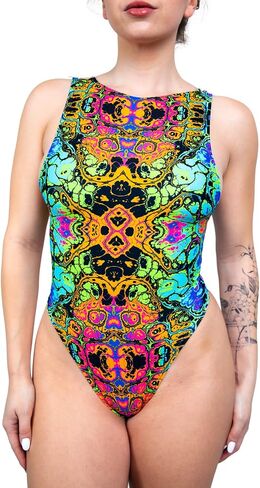 Freedom Rave Wear - Vibrant & Comfortable Women's Bodysuit | Trendy Rave Apparel in Saudi Arabia