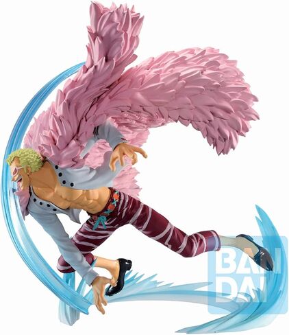 Ichibansho Figure - One Piece - Donquixote Doflamingo Duel Memories, Bandai Spirits Collectible Statue in Saudi Arabia