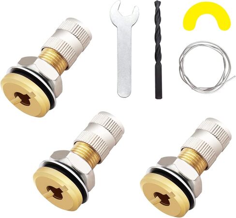 3 قطعة يمكن تنفيس الغاز قبعات خزان قبعات استبدال إبريق التوصيل لتسريع الغاز وتدفق السائل N1-G1-024 in Kuwait