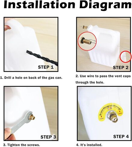 3 قطعة يمكن تنفيس الغاز قبعات خزان قبعات استبدال إبريق التوصيل لتسريع الغاز وتدفق السائل N1-G1-024 in Kuwait