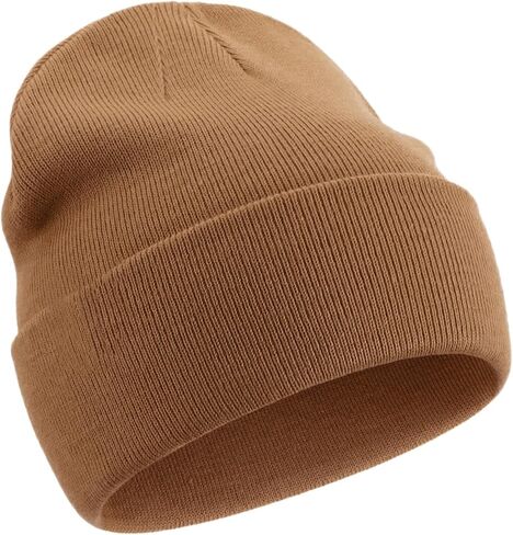 ROYBENS Cotton Beanie Hat for Women Men, Double Warm Knit Winter Hats, Fisherman Slouchy Ski Cuffed Beanies Skull Cap in Kuwait